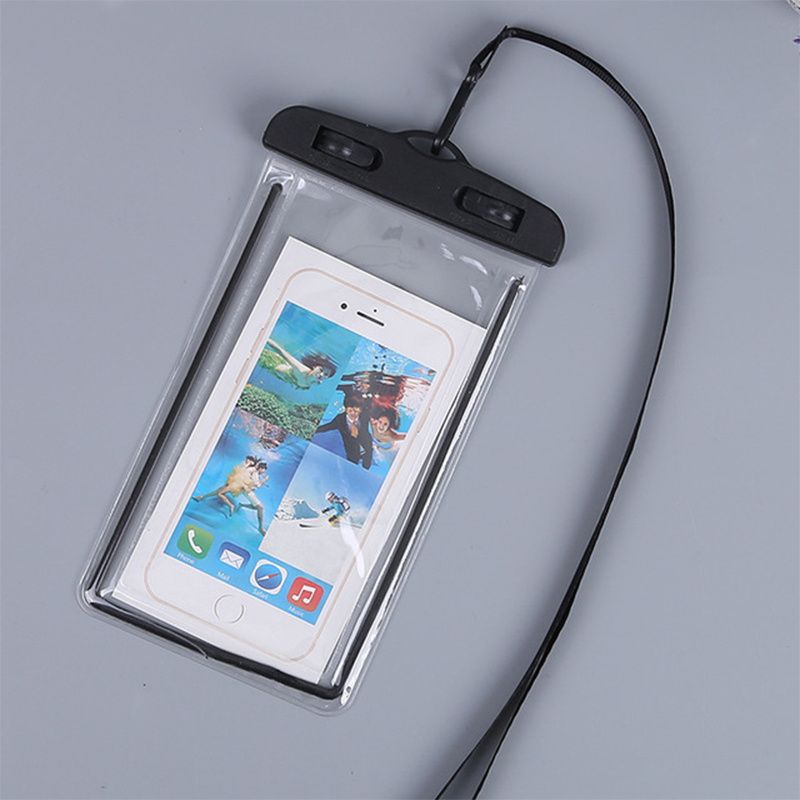 1pcs Luminous PVC Cell Phone Waterproof Bag Transparent Fluorescent Diving Waterproof Case - 7DAY'S
