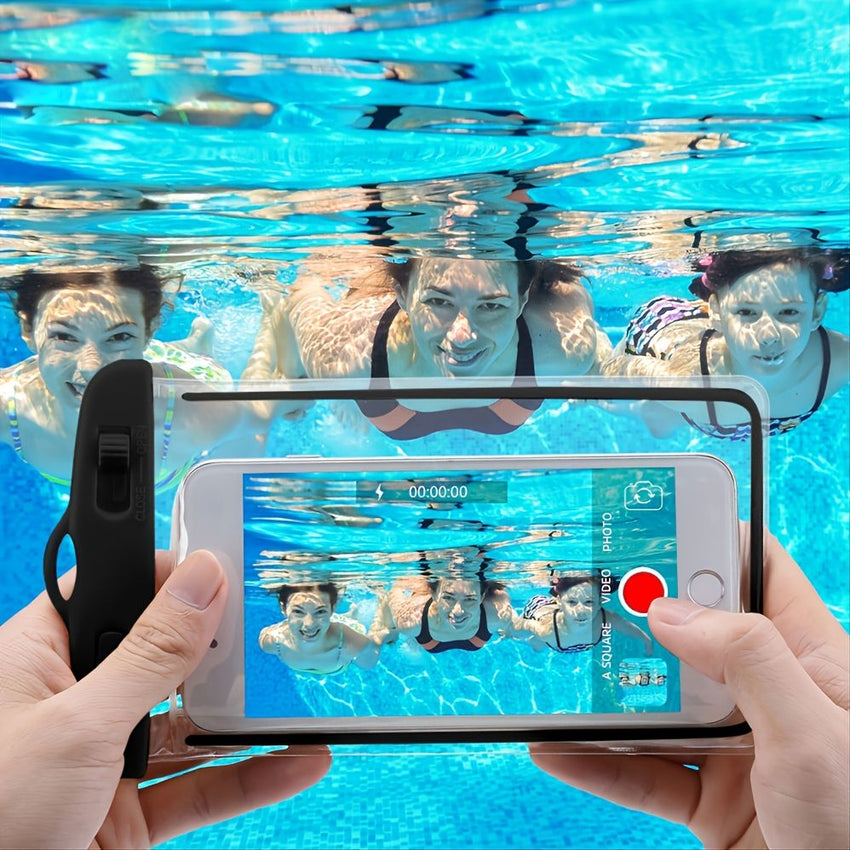 1pcs Luminous PVC Cell Phone Waterproof Bag Transparent Fluorescent Diving Waterproof Case - 7DAY'S