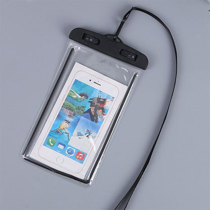 1pcs Luminous PVC Cell Phone Waterproof Bag Transparent Fluorescent Diving Waterproof Case - 7DAY'S