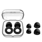 2 Earplugs - 24 dB Noise Reduction for Sleep, Focus & Travel, Soft - Touch Comfort, 1 Pair with Case（Super Good qualiey） (Red, One Size) - 7DAY'S
