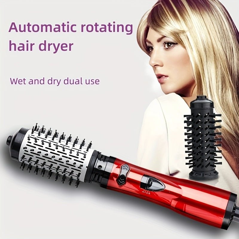 2 - in - 1 Electric Rotating Curling Comb and Hair Dryer for Salon - Quality Styling at Home - 7DAY'S