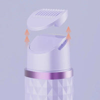 2 - in - 1 women's electric shaver - suitable for dry and wet hair removal on bikinis, eyebrows, face, legs, and armpits. - 7DAY'S