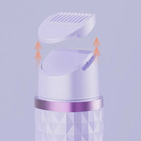2 - in - 1 women's electric shaver - suitable for dry and wet hair removal on bikinis, eyebrows, face, legs, and armpits. - 7DAY'S