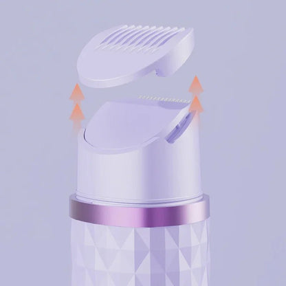 2 - in - 1 women's electric shaver - suitable for dry and wet hair removal on bikinis, eyebrows, face, legs, and armpits. - 7DAY'S
