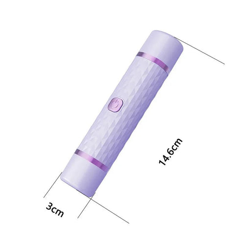 2 - in - 1 women's electric shaver - suitable for dry and wet hair removal on bikinis, eyebrows, face, legs, and armpits. - 7DAY'S