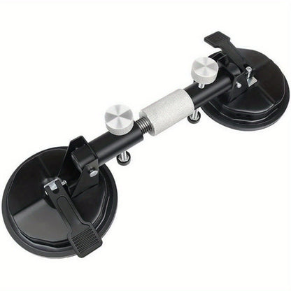 2 Pack Vacuum Suction Cup Glass Lifter Ceramic Tile Sucker Plate Horizontal Suction 110lbs Max Floor Lifting Tool - 7DAY'S