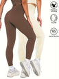 2 Pack Womens Seamless Ribbed Leggings Soft Slimming Yoga Pants, Ribbed Yoga Pants High Waisted Gym Leggings Sport Women Fitness Seamless Female - 7DAY'S