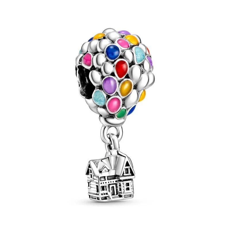 2024 New 925 Silver Various Hot Air Ball Pendant Collection Charm Fit Original Pan Bracelet Women Jewelry Gift DIY - 7DAY'S