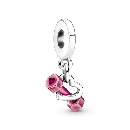 2024 New 925 Silver Various Hot Air Ball Pendant Collection Charm Fit Original Pan Bracelet Women Jewelry Gift DIY - 7DAY'S