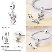 2024 Original New in Romantic Retro Classic Series Lotus Charm Beads Fits Pandach Bracelet Women 925 Silver Pendant Bead Jewelry - 7DAY'S