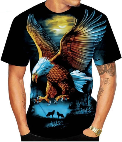 2025 Men's 3D Printed Short - Sleeved T-Shirt - 7DAY'S