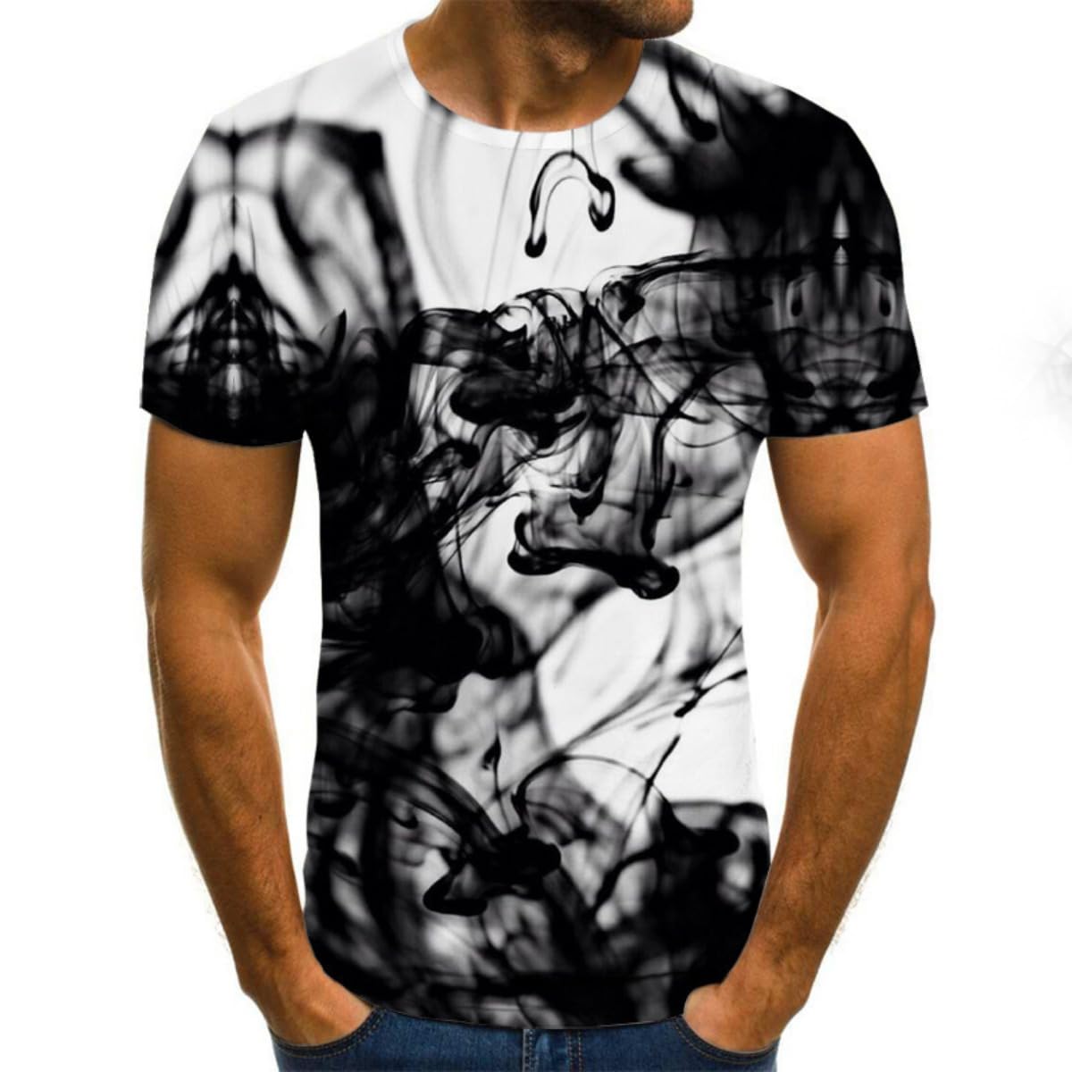 2025 Men's 3D Printed Short - Sleeved T-Shirt - 7DAY'S