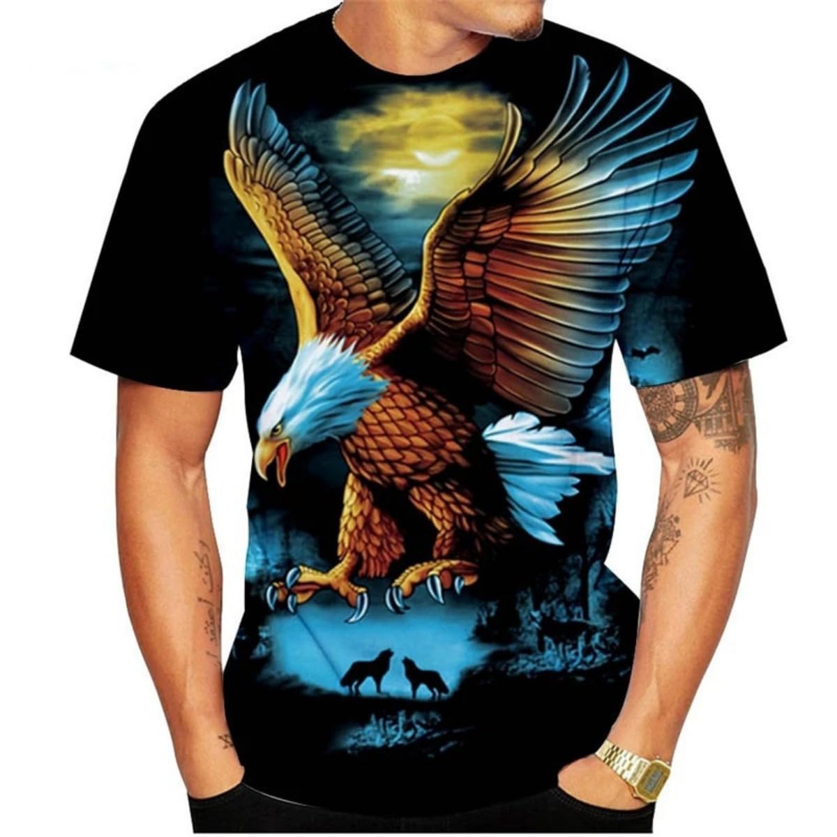 2025 Men's 3D Printed Short - Sleeved T-Shirt - 7DAY'S