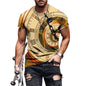 2025 Men's 3D Printed Short - Sleeved T-Shirt - 7DAY'S