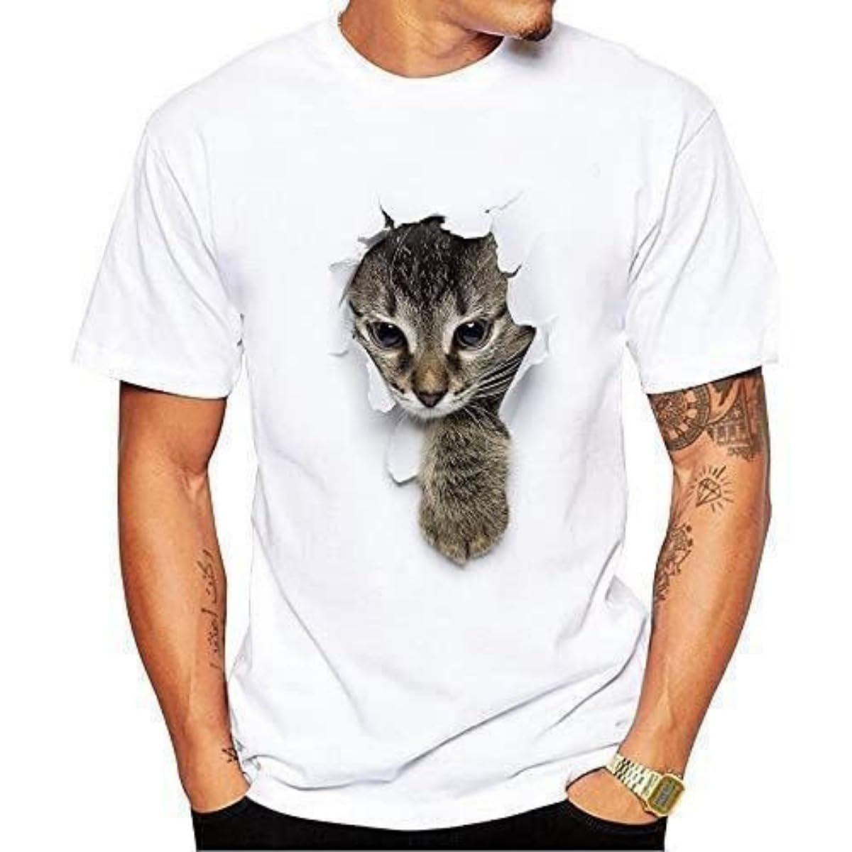 2025 Men's 3D Printed Short - Sleeved T-Shirt - 7DAY'S