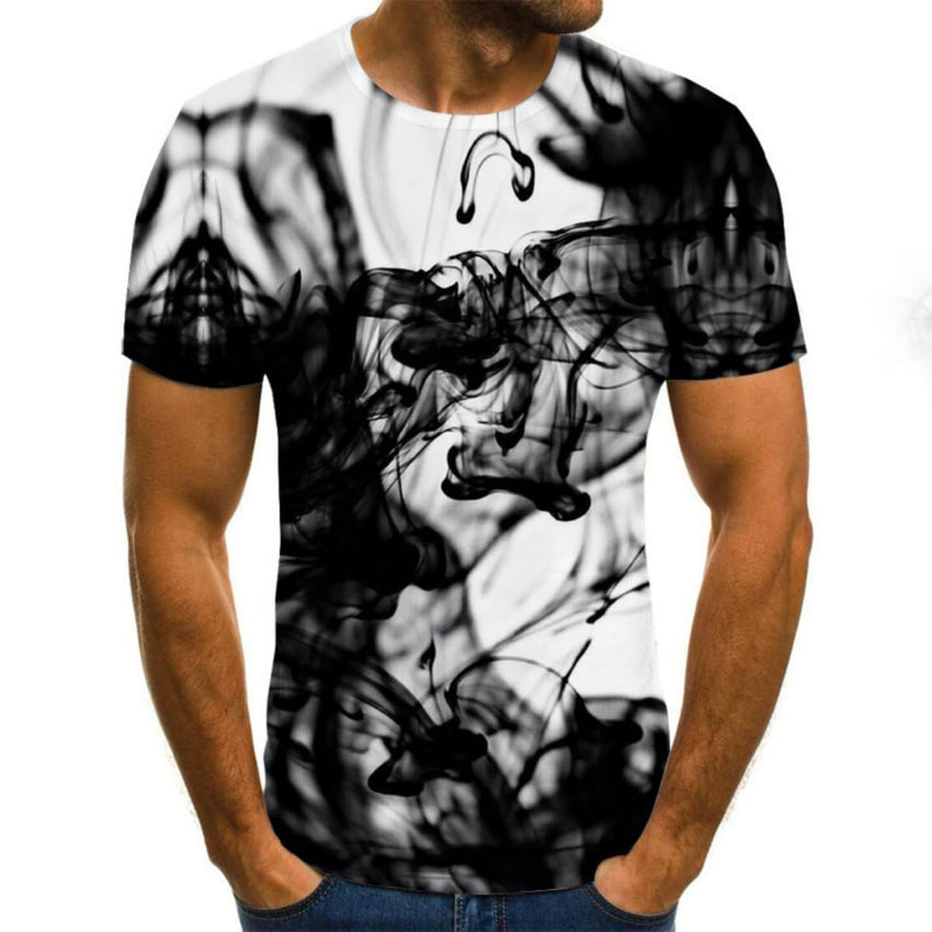 2025 Men's 3D Printed Short - Sleeved T-Shirt - 7DAY'S