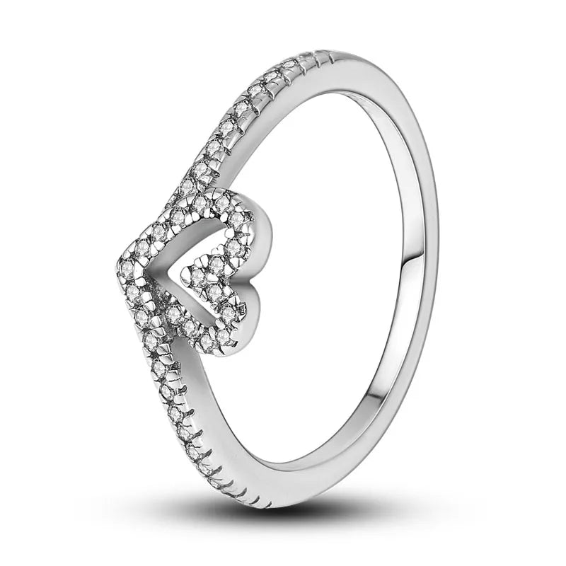 Silver Plated Women Luxury Stackable Ring Real Infinite Flower Daisy Fine Jewelry Rings For Engagement Weddling Party