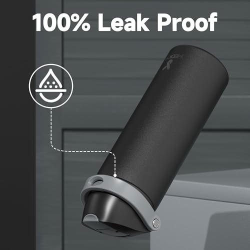24 oz Insulated Water Bottle with Straw: Meoky Stainless Steel Metal Water Bottle with 2 - in - 1 Lid - Leak Proof, Cold for 24 Hours, Protective Silicone Base, BPA - Free for Sports Travel Car, Ivory - 7DAY'S