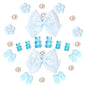 24Pcs Fabric Bow Shoe Charms, Cute Bears, Flower Pearl Charms Accessories for Clogs, DIY Shoe Decoration Charms for Girls, Party Favor - 7DAY'S
