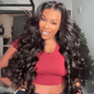 250% Density 13x4 Full Lace Human Hair Wigs With Curtain Bangs Hd Lace Front Wigs Glueless Curly Wigs Human Hair Lace Front - 7DAY'S