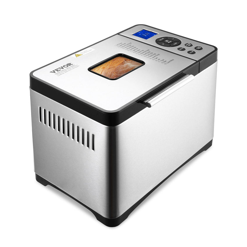 2LB 19 - in - 1 Bread Maker Automatic Compact Dough Machine Nonstick 3 Crust Colors - 7DAY'S