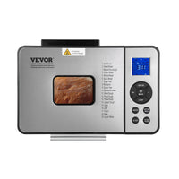 2LB 19 - in - 1 Bread Maker Automatic Compact Dough Machine Nonstick 3 Crust Colors - 7DAY'S