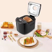 2LB 19 - in - 1 Bread Maker Automatic Compact Dough Machine Nonstick 3 Crust Colors - 7DAY'S
