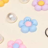 2Pcs Acrylic Shoe Chains for Women, 18Pcs Flower Pearl Shoe Charms Accessories for Clog Sandals, DIY Shoe Decoration Charms for Girls, Party Favor - 7DAY'S