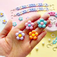2Pcs Acrylic Shoe Chains for Women, 18Pcs Flower Pearl Shoe Charms Accessories for Clog Sandals, DIY Shoe Decoration Charms for Girls, Party Favor - 7DAY'S