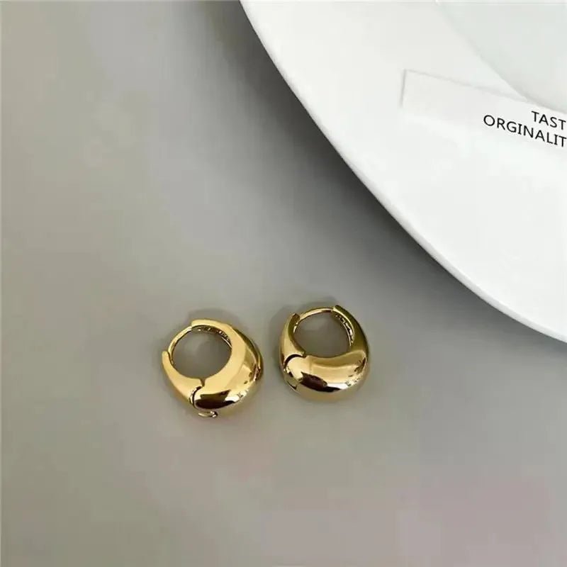 2Pcs Hot Sale Fashion Metal Drop Earrings for Woman, Vintage Hoop Earring Trend Classic Party Wedding Pendant Jewelry Gift - 7DAY'S