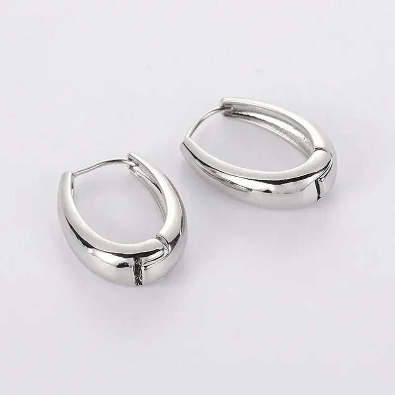 2Pcs Hot Sale Fashion Metal Drop Earrings for Woman, Vintage Hoop Earring Trend Classic Party Wedding Pendant Jewelry Gift - 7DAY'S