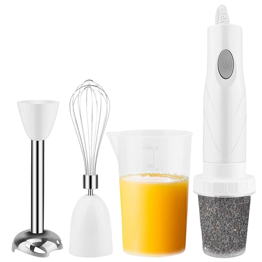 3 - In - 1 Immersion Hand Blender Multifunctional Stick Blender Mixer Grinder - 7DAY'S