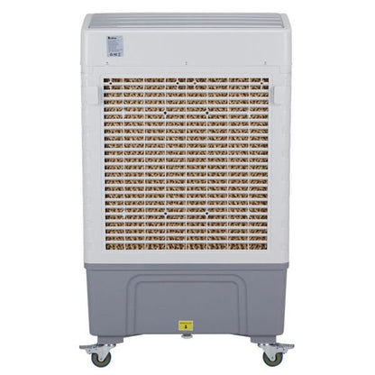 3 in 1 Portable Evaporative Cooler,Indoor,Outdoor,2647CFM Personal Air Cooler with remote control ,10.57 Gal Large Water Tank & Scroll Casters, 4 Ice Packs,White and gray - 7DAY'S