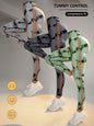 3 Pack Women's Tie - Dye Cutout Yoga Pants High - Waisted Leggings Women's Tie - Dye Leggings,, Leggings Women High Waisted Seamless Workout Leggings Gym Booty Tights Tummy Control Yoga Pants - 7DAY'S