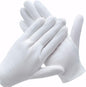 3 Pairs White Cotton Gloves for Dry Hands Eczema SPA Moisturizing - Work Glove Liners for Serving Costume Inspection - 7DAY'S