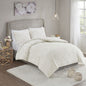 3 Piece Tufted Cotton Chenille Floral Comforter Set - 7DAY'S