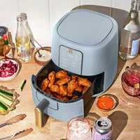 3 Qt Air Fryer with TurboCrisp Technology, Cornflower Blue - 7DAY'S