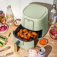 3 Qt Air Fryer with TurboCrisp Technology, Cornflower Blue - 7DAY'S