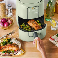 3 Qt Air Fryer with TurboCrisp Technology, Cornflower Blue - 7DAY'S