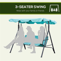 3 - Seat Patio Swing Chair - 7DAY'S