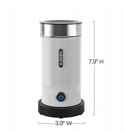 300ml Milk Heater 450W milk foam Cold Bubble Chocolate Stir Cold / hot Latte Cappuccino 360°, rotating base SUS304 adjustable temperature and thickness - 7DAY'S