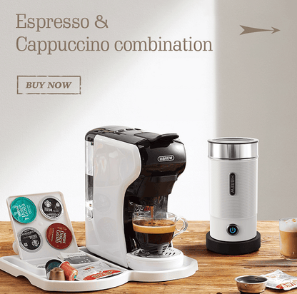 300ml Milk Heater 450W milk foam Cold Bubble Chocolate Stir Cold / hot Latte Cappuccino 360°, rotating base SUS304 adjustable temperature and thickness - 7DAY'S