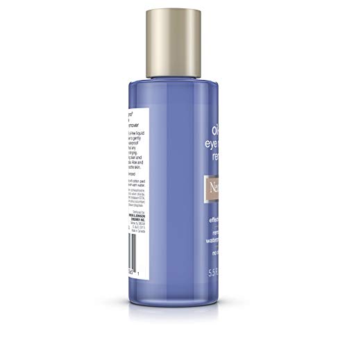 Neutrogena Gentle Oil-Free Eye Makeup Remover & Cleanser for Sensitive Eyes, Non-Greasy Makeup Remover, Waterproof Mascara Remover, Dermatologist & Ophthalmologist Tested, 8 fl. oz