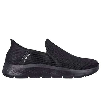 Skechers Men's Go Walk Flex No Hands Hands Free Slip-Ins Sneaker, Black, 10Skechers Men's Go Walk Flex No Hands Hands Free Slip-Ins Sneaker, Black, 10