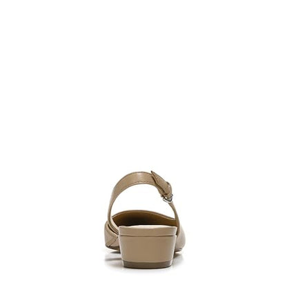 Naturalizer Womens Banks Pump Crème Brulee Beige Leather 8.5 WWNaturalizer Womens Banks Pump Crème Brulee Beige Leather 8.5 WW