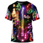 3D Printed Men's T-Shirt with Short Sleeves and Round Neck for Men T-Shirts - 7DAY'S