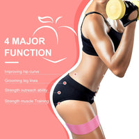 3pcs Resistance Bands For Legs And Butt; Home Yoga Exercise Workout Sports Fitness Accessories - 7DAY'S