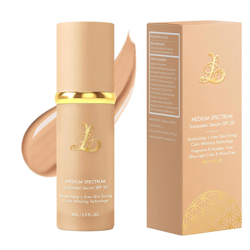 4 - in - 1 Color Changing Foundation, Medium Spectrum Foundation Makeup, Full Coverage Concealer Color Changing Foundation, Long - Lasting & Waterproof for all Skin, 1 Pack - 7DAY'S