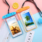 4 pcs Luminous Waterproof Floating Airbag Phone Sealed Case Pouch With Strap For Highly Sensitive Phone Screen For Swimming Gift - 7DAY'S