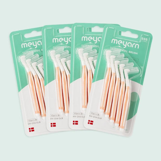 40 Counts Angle Interdental Brushes Between Teeth - 7DAY'S